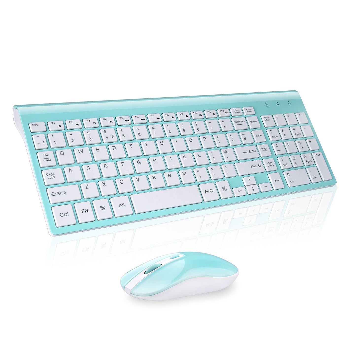 Fashion wireless keyboard & mouse set