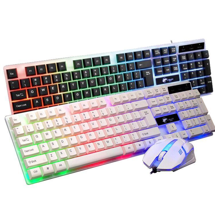 Wired Luminous Keyboard And Mouse