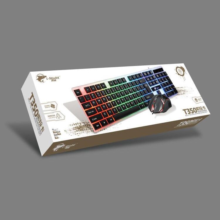 Wired Luminous Keyboard And Mouse