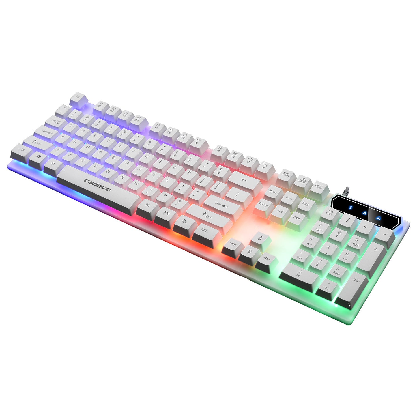 Colorful Backlit Gaming USB Wired Keyboard