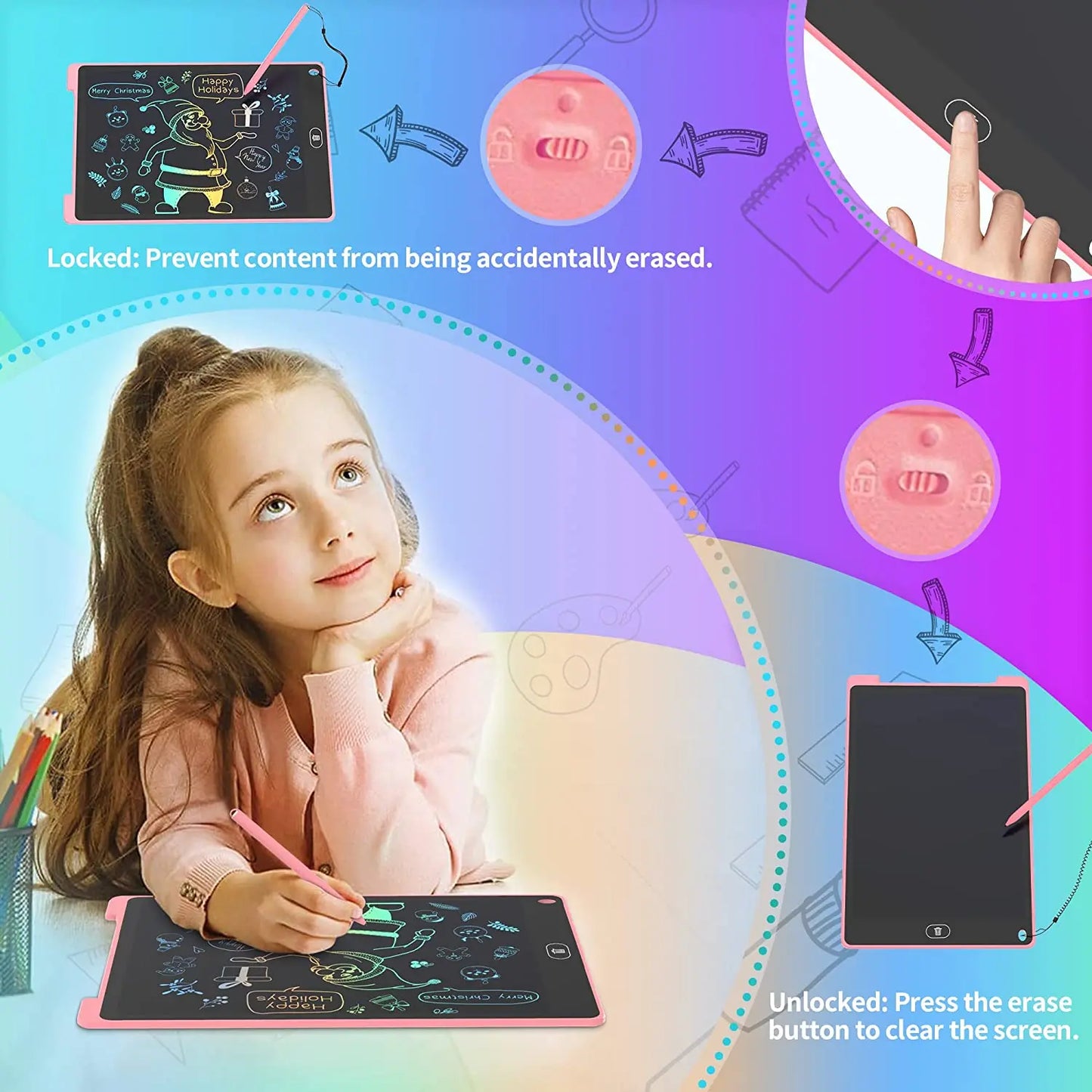 Childern Drawing Tablet LCD Screen