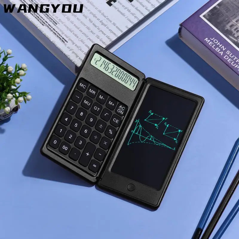 Foldable Writing Tablet Pad With Calculator