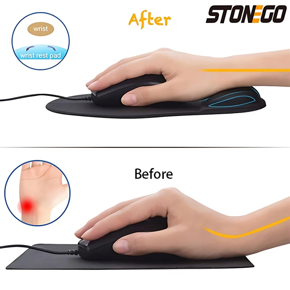 Wristband Mouse Pad With Wrist Protection