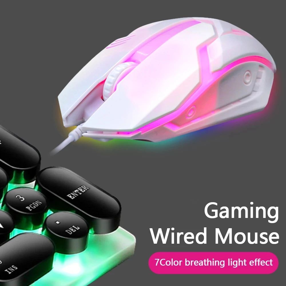 Backlit Wired Mouse